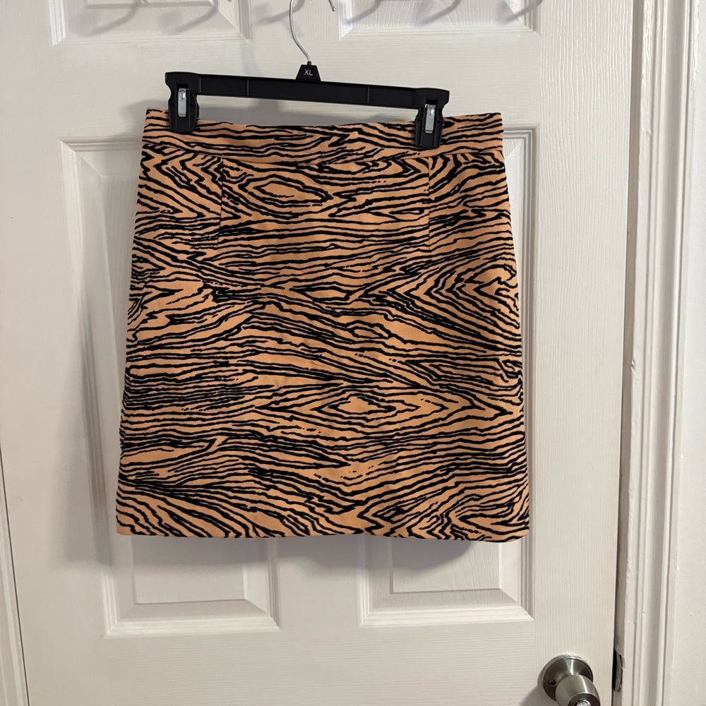 Proenza Schouler Zebra Print Pencil Skirt